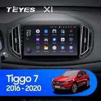 Штатна магнітола Teyes X1 2+32 Gb Wi-Fi Chery Tiggo 7 1 2016-2020 10"