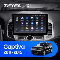 Штатна магнітола Teyes X1 2+32 Gb Wi-Fi Chevrolet Captiva 1 2011-2016 10"