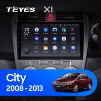Штатна магнітола Teyes X1 2+32 Gb Wi-Fi Honda City 2008-2013 10"