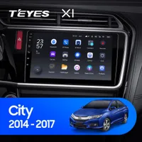 Штатна магнітола Teyes X1 2+32 Gb Wi-Fi Honda City 2014-2017 (A) 10"