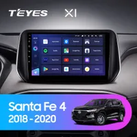 Штатная магнитола Teyes X1 2+32 Gb Wi-Fi Hyundai Santa Fe 4 (ZYJ) 2018-2020