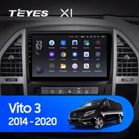 Штатна магнітола Teyes X1 2+32 Gb Wi-Fi Mercedes-Benz Vito 3 W447 2014-2020 10"
