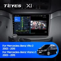 Штатная магнитола Teyes X1 2+32 Gb Wi-Fi Mercedes-Benz Vito (W639), Viano (W639) 2003-2015
