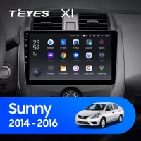 Штатная магнитола Teyes X1 2+32 Gb Wi-Fi Nissan Sunny 2014-2016