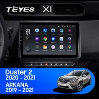 Штатная магнитола Teyes X1 2+32 Gb Wi-Fi Renault Duster HM 2 2020-2023, Arkana 1 2019-2023