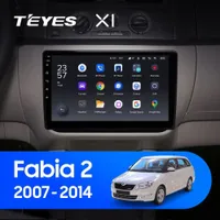 Штатная магнитола Teyes X1 2+32 Gb Wi-Fi Skoda Fabia 2 2007-2014