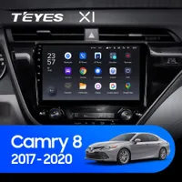 Штатна магнітола Teyes X1 2+32 Gb Wi-Fi Toyota Camry 8 XV 70 2017-2020 (A) 10"
