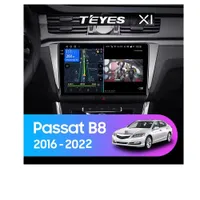 Штатна магнітола Teyes X1 2+32 Gb Wi-Fi Volkswagen Passat B8 2014-2022 10"