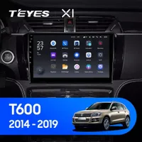 Штатна магнітола Teyes X1 2+32 Gb Zotye T600 2014-2019 10"