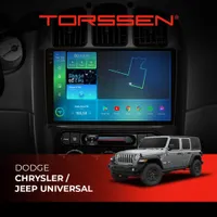 Штатна магнітола Torssen 2K Dodge/Chrysler/Jeep universal FL10 4+64Gb 4G Carplay DSP