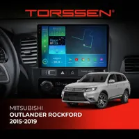 Штатна магнітола Torssen 2K Mitsubishi Outlander Rockford 15-19 FL10 4+64Gb 4G Carplay DSP