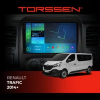 Штатна магнітола Torssen 2K Renault Trafic 2014+ F98256 DSP 4G Carplay DSP