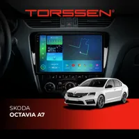 Штатная магнитола Torssen 2K Skoda Octavia A7 F108256 4G Carplay DSP