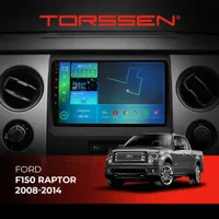 Штатная магнитола Torssen Ford F150 Raptor 08-14 NF9