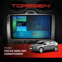 Штатна магнітола Torssen Ford Focus 05-11 conditioner F9232 4G Carplay