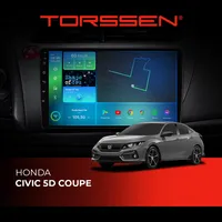Штатна магнітола Torssen  Honda Civic 5D Coupe FL9 4+64Gb 4G Carplay DSP