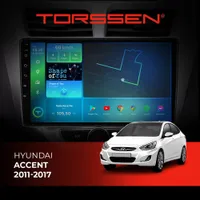 Штатна магнітола Torssen Hyundai Accent 2011-2017 F9432 4G Carplay DSP