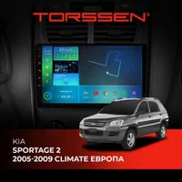 Штатна магнітола Torssen Kia Sportage 2 05-09 climate Європа NF9