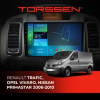 Штатна магнітола Torssen Renault Trafic, Opel Vivaro, Nissan Primastar 06-10 F10432 4G Carplay DSP