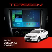 Штатна магнітола Torssen Skoda Octavia A5 08-13 FL9 4+64Gb 4G Carplay DSP