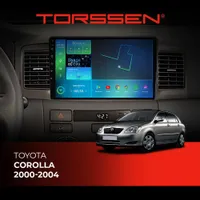 Штатна магнітола Torssen Toyota Corolla 2000-2004 F9232 4G Carplay DSP