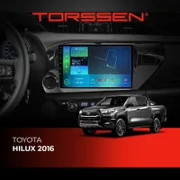 Штатна магнітола Torssen Toyota Hilux 16 NF10 Carplay