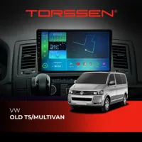 Штатна магнітола Torssen VW Old T5/Multivan FL10 4+64Gb 4G Carplay DSP