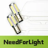 Автомобільні LED лампи NFL Flame 1157 White (2 шт.)