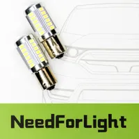 Автомобільні LED лампи NFL Flame BAU15S White (2 шт.)