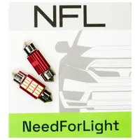 Автомобільні LED лампи NFL Flame C10W 31 mm White (2 шт.)