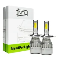 Автомобильные LED лампы NFL Flame H4 (2 шт.)