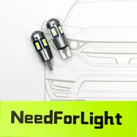 Автомобильные LED лампы Flash T10 White (2 шт.)