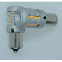 LED лампа STELLAR 7KG26 1156 P21W BA15S жовта