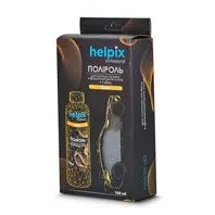 Набір Helpix Professional Поліроль для пластика диня 100 мл + губка