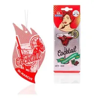 Ароматизатор Dr. Marcus Cocktail Strawberry Margarita (Полунична Маргарита) листок