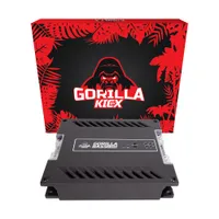 4-канальный підсылювач Kicx Gorilla Bass 4.660