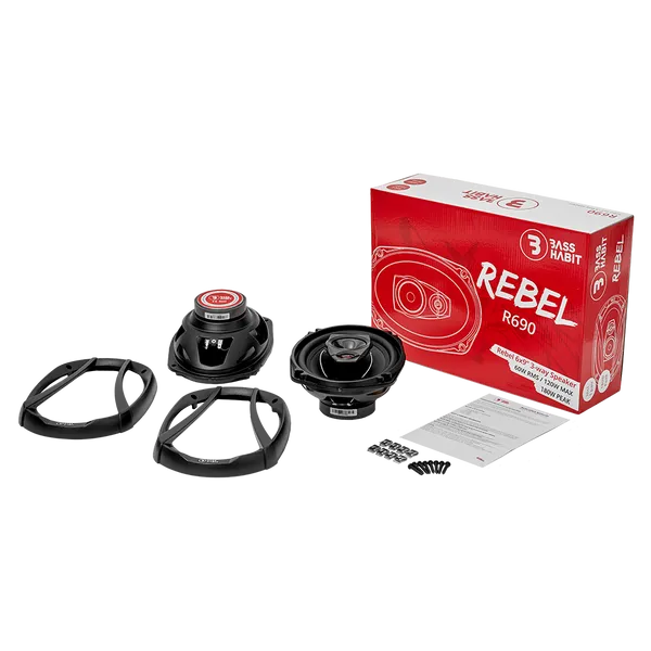 Коаксіальна акустика Bass Habit Rebel R690 9