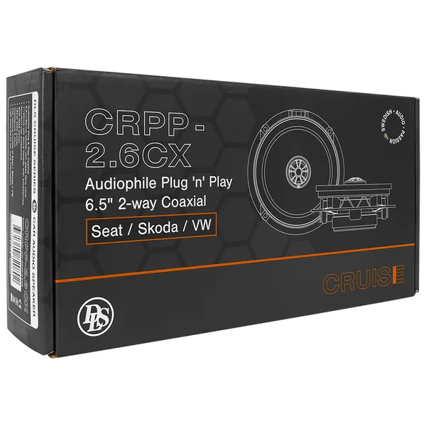 Коаксіальна акустика DLS CRPP-2.6CX (Volkswagen, Skoda, Seat) 2