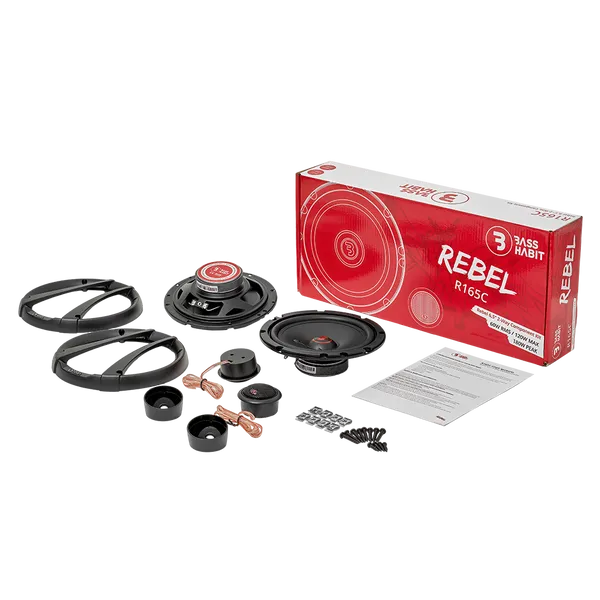 Компонентна акустика Bass Habit Rebel R165C 14