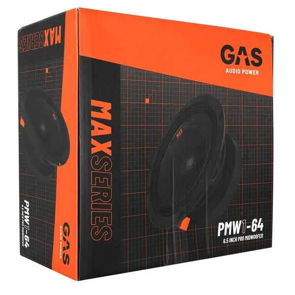 НЧ-СЧ динамик GAS MAX PMW1-64 (1 шт.) 9