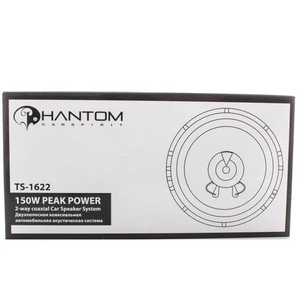 Коаксіальна акустика PHANTOM TS-1622 2
