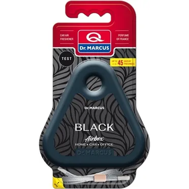 Ароматизатор Dr. Marcus Airbox Black (Чорний) підвісний, під сидіння