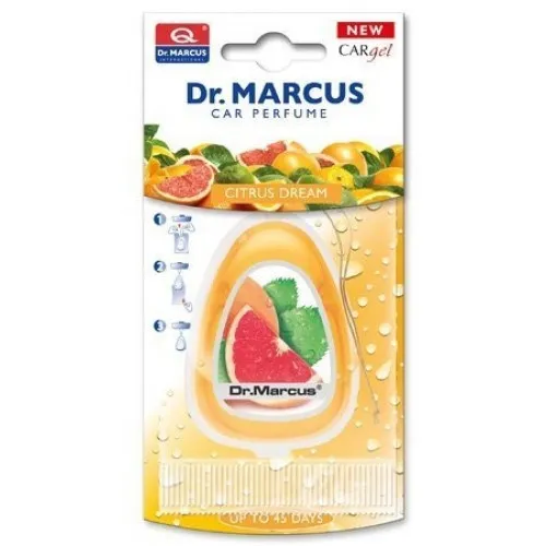 Ароматизатор Dr. Marcus Car Gel Citrus Dream (Цитрусовая Мечта) 10 мл гель на зеркало