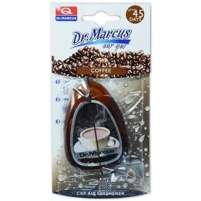 Ароматизатор Dr. Marcus Car Gel Cofee (Кава) 10 мл гель на дзеркало