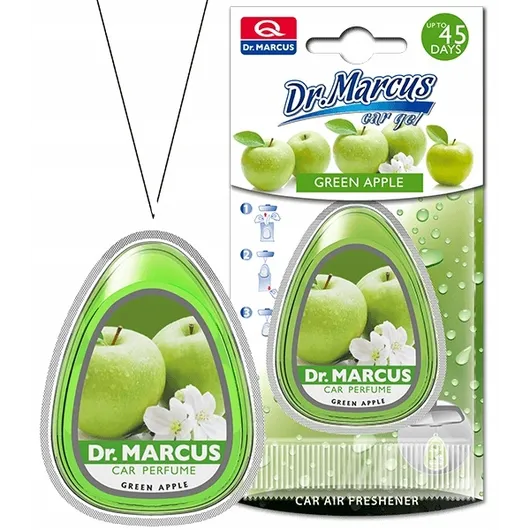 Ароматизатор Dr. Marcus Car Gel Green Apple (Зелене Яблуко) 10 мл гель на дзеркало