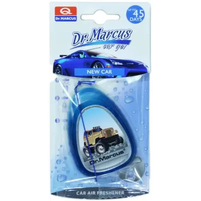 Ароматизатор Dr. Marcus Car Gel New Car (Нова Машина) 10 мл гель на дзеркало