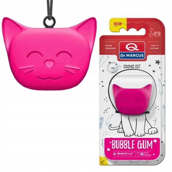 Ароматизатор Dr. Marcus Cosmic Cat Bubble Gum (Жуйка) підвісний, на дефлектор 2