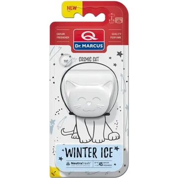 Ароматизатор Dr. Marcus Cosmic Cat Winter Ice (Зимний Лед) подвесной, на дефлектор