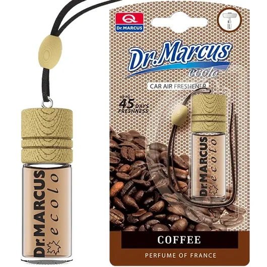 Ароматизатор Dr. Marcus Ecolo Cofee (Кофе) 4.5 мл флакон на зеркало