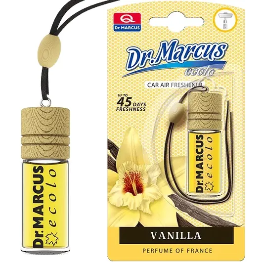Ароматизатор Dr. Marcus Ecolo Vanilla (Ваніль) 4.5 мл флакон на дзеркало